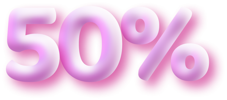 50%